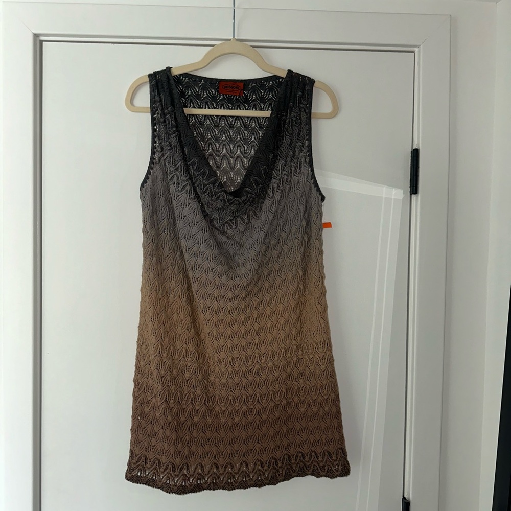 MISSORI CROCHET MINI DRESS